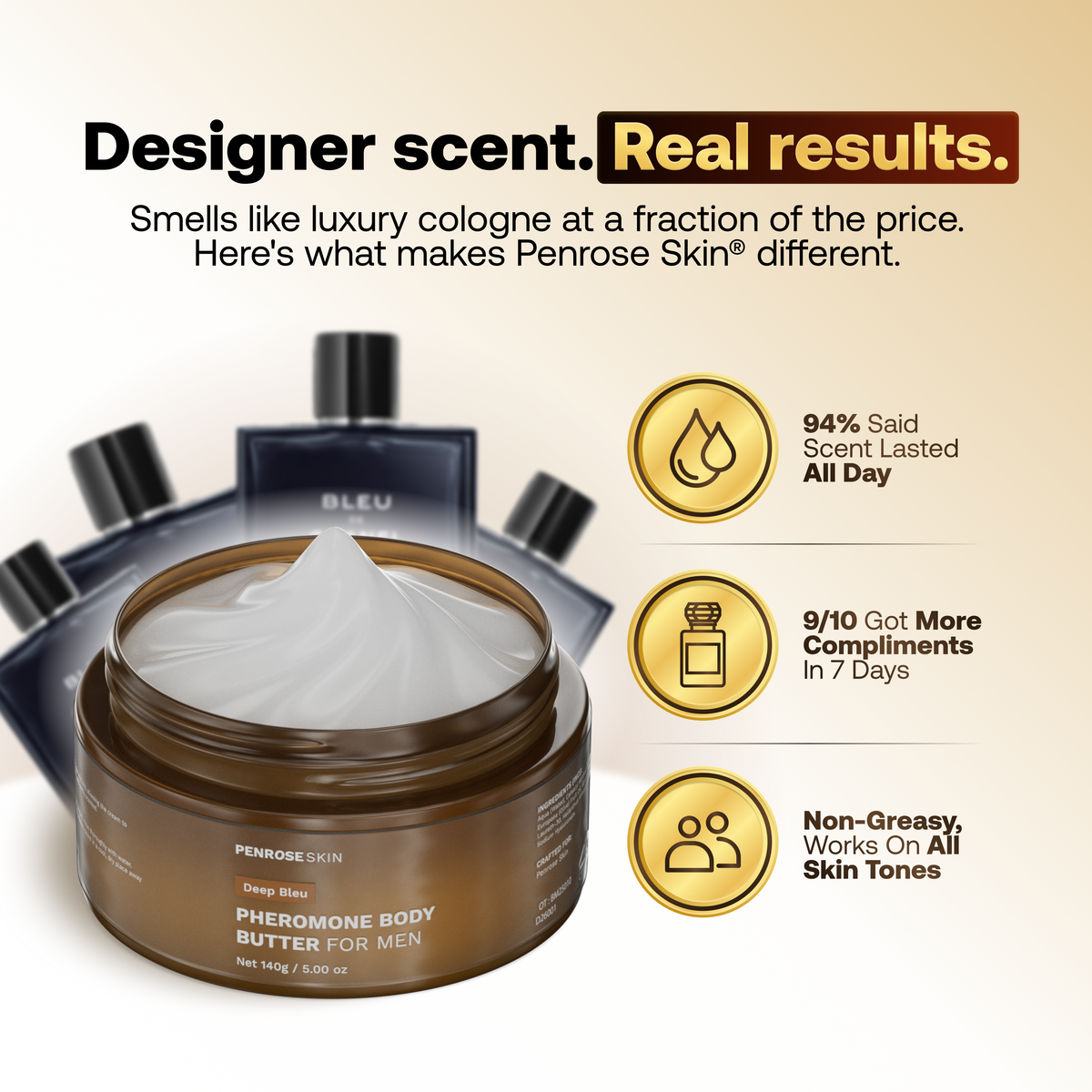 Deep Bleu pheromone body butter, image 2