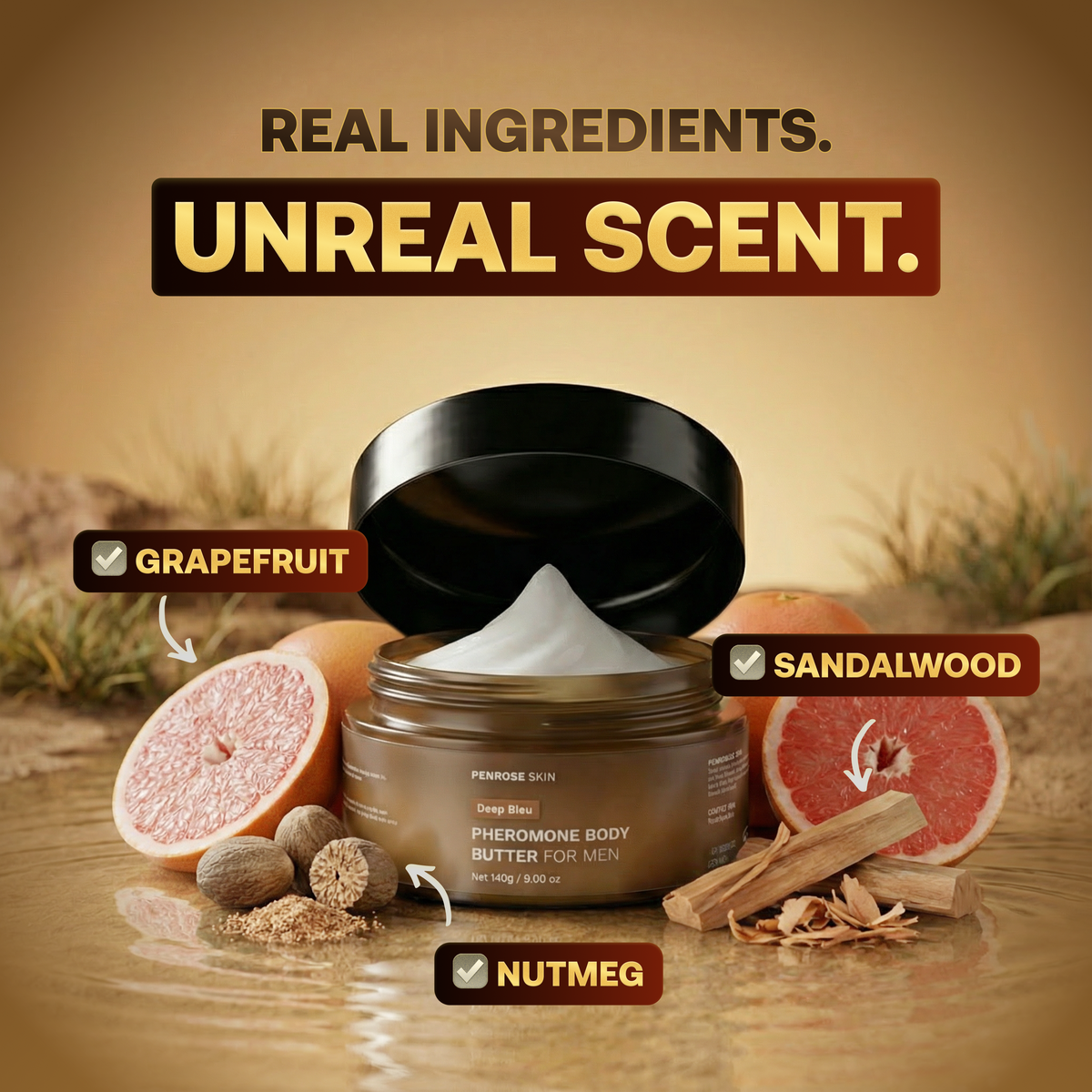 Deep Bleu pheromone body butter, image 3