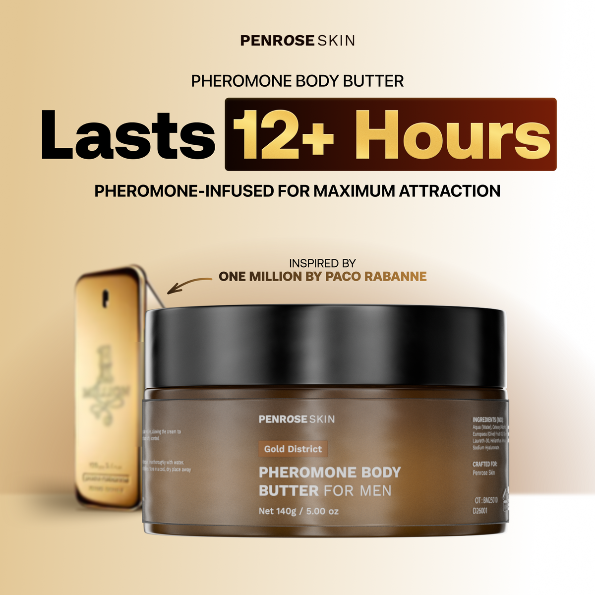 Gold District pheromone body butter, image 1
