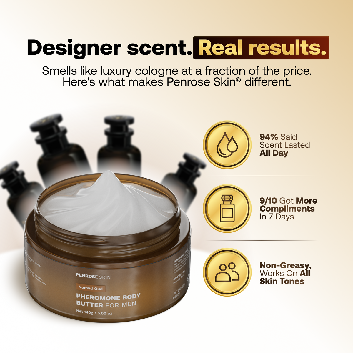 Nomad Oud pheromone body butter, image 2
